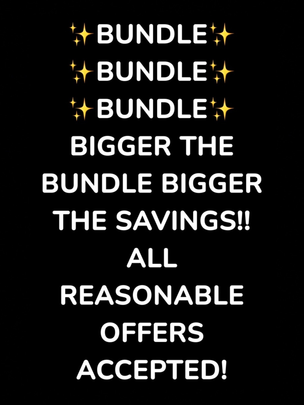 ✨DISCOUNTS✨ - Picture 1 of 1